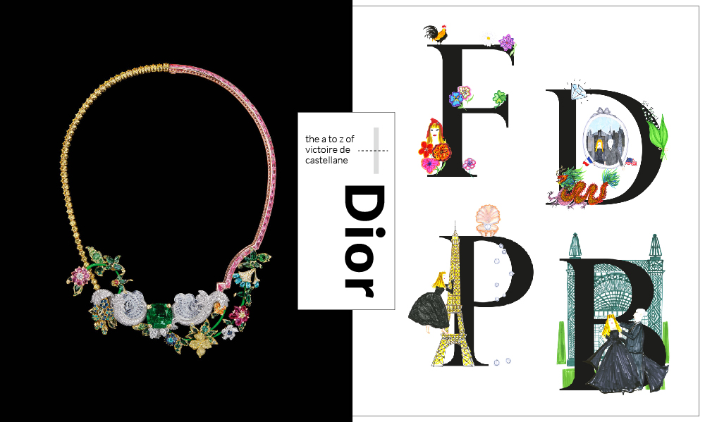 走进艺术的奇想世界：Dior 珠宝二十周年纪念书刊《The A to Z of Victoire de Castellane》